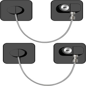Excefore Window Door Cable Restrictor Lock