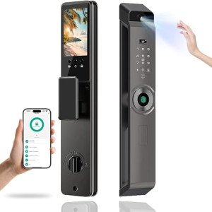 Pohaytipe Smart Face Recognition Fingerprint Door Lock